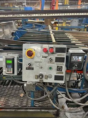 66" x 110" Mckinley 2 color Rotary Die Cutter