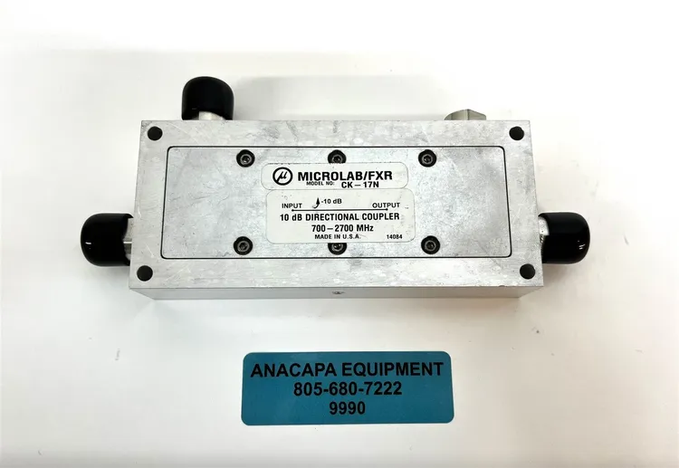 Microlab /FXR CK-17N Wire & Cable Connectors | ANACAPA EQUIPMENT BROKERS, INC