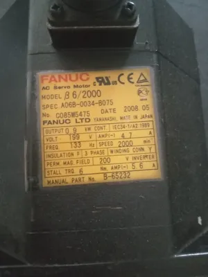 USED FANUC A06B-0034-B075