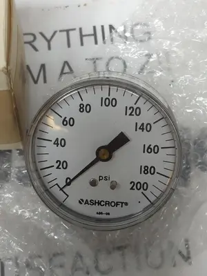 New | in-Stock ASHCROFT 25W1005 H 02B Universal Pressure Meters Ohio US | Surplus Asset Holdings #1226061