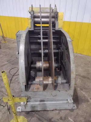 4,000 LBS X 18" LITTELL MODEL #CC40 COIL CRADLE STRAIGHTENER: YOBRO #24883