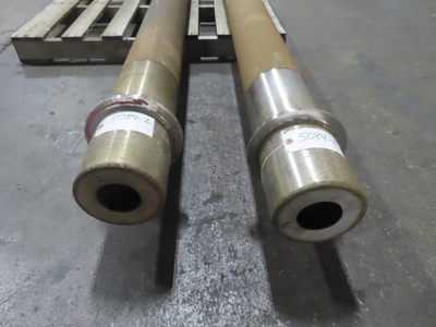6" diameter Rotary Calciner / Rotary Kiln Tubes, Inconel, qty.2