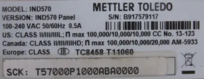 NEW METTLER TOLEDO IND570 WEIGHING TERMINAL