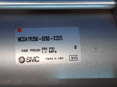Smc  250psi Pneumatic Cylinders.