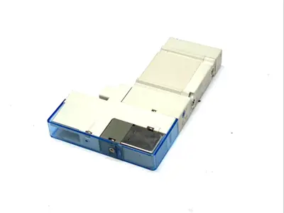 USED SMC 5‑PORT SOLENOID VALVE 24VDC