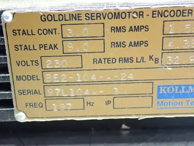 USED KOLLMORGEN BE2104A24