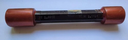 GO & NO GO Thread Plug Gage GO P.D. 1.0000 & NOGO P.D. 1.0015