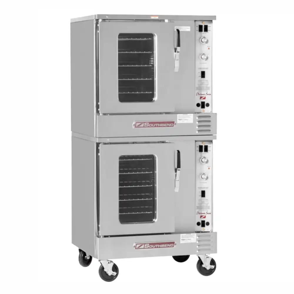Southbend PCHG60S/S Platinum Double Half Size Liquid Propane Convection Oven - 30,000 BTU
