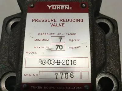 USED YUKEN RG-03-B-2016