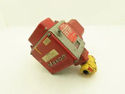 Maxon .75" STO-A 0 Natural Gas Shut Off Vent Valve 3/4"NPT 125PSI 115V