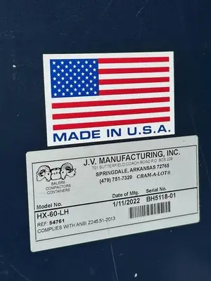 USED 2022 JV/CRAM-A-LOT HX-60-LH