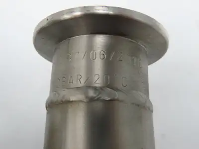 Stainless Steel Flexible Vacuum Hose 1"ID x 98"L 1.5" Flanged Ends ISO-KF NW40