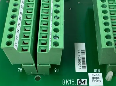 NEW EMG AUTOMATION BK15.01 CONNECTOR BOARD BK15-1.2