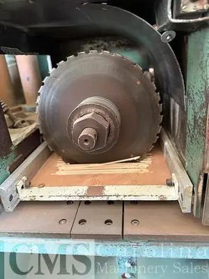 USED MEREEN JOHNSON MODEL 312 DC GANG RIP SAW
