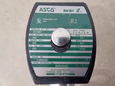 USED ASCO 8262H262