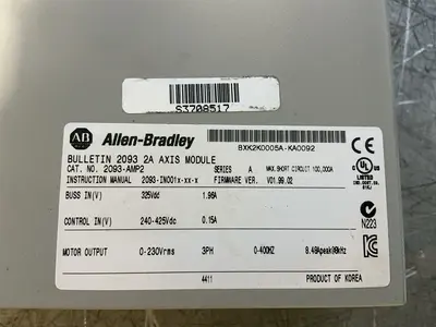 Used ALLENBRADLEY 2093AMP2 Servo Drives Ohio US | HGR 24 #1406395