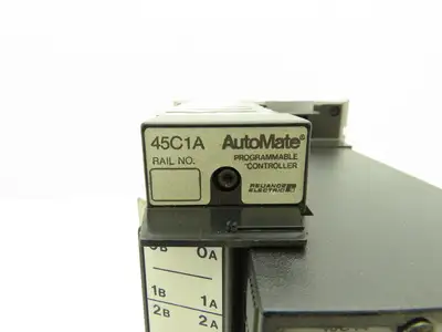 Reliance Electric 45C1A AutoMate Programmable Controller W/8 Dual 24V Inputs