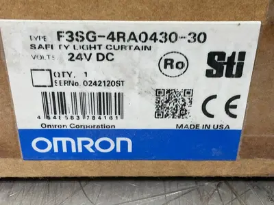 Used OMRON F3SG4RA043030 Light Curtains & Grids Ohio US | HGR 24 #1286796