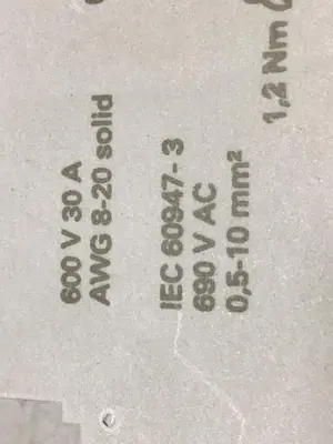 USED SIEMENS 3NW7023