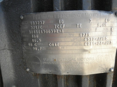 USED US ELECTRICAL MOTORS 683237