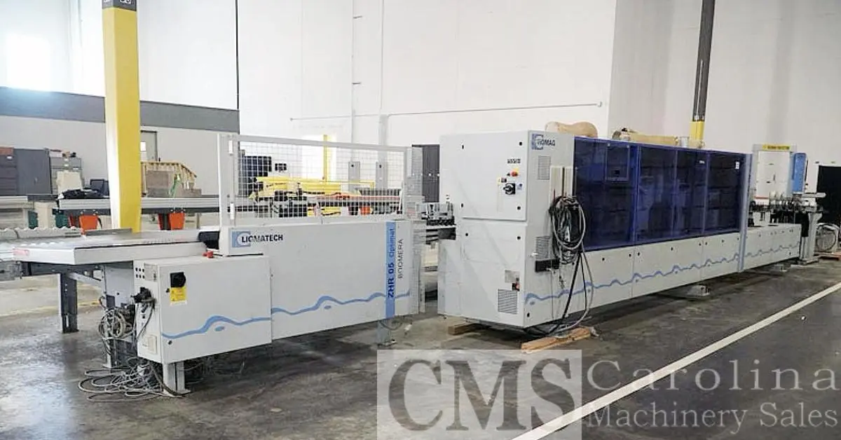 USED 2012 HOMAG KAL 310 EDGEBANDER WITH RETURN CONVEYOR