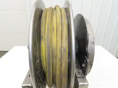Hannay Reels 716-19-20-10.5J SR Retractable Industrial Air Hose Reel 1/2" X 41'