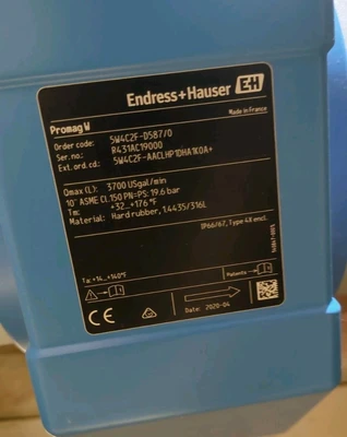 New | in-Stock Endress+Hauser 5W4C2F-D587/0 Meters - Misc Indiana US | J&J Industrial Supply #884404
