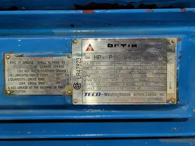 USED TECO-WESTINGHOUSE S50006TET5