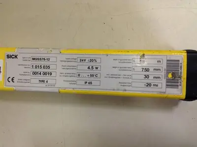USED SICK OPTIC ELECTRONIC MGSS75-12