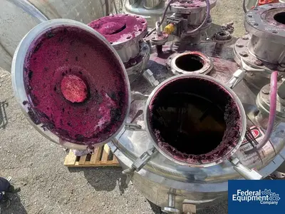 USED Lee Industries 360 Gal Lee Reactor, 304 S/S, 20/100#