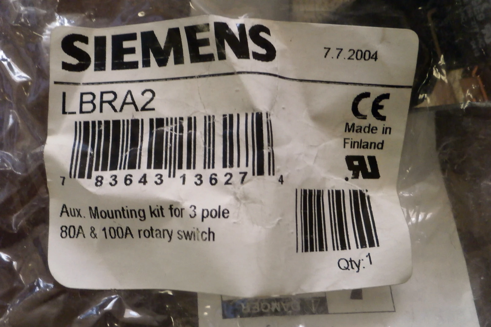 NEW SIEMENS Siemens LBRA2