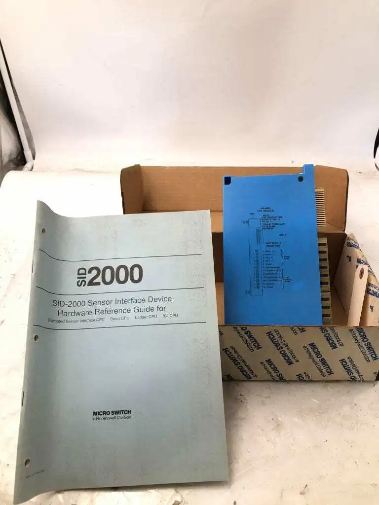 Honeywell Micro Switch SID-2000/SID-BBC-001 PLC CPU Processor Module