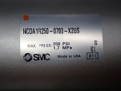 Smc  250psi Pneumatic Cylinders.