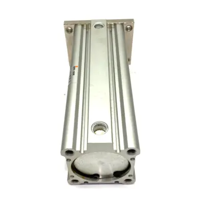 Used SMC COMPACT CYLINDER FLANGE MOUNT 125MM STROKE Pneumatic Cylinders | Maverick Industrial Sales #1105659