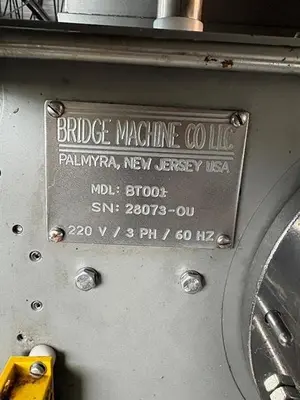 Used BRIDGE _UNKNOWN_ Dough Extruders British Columbia CA | UNION STANDARD EQUIPMENT CO. #1486375