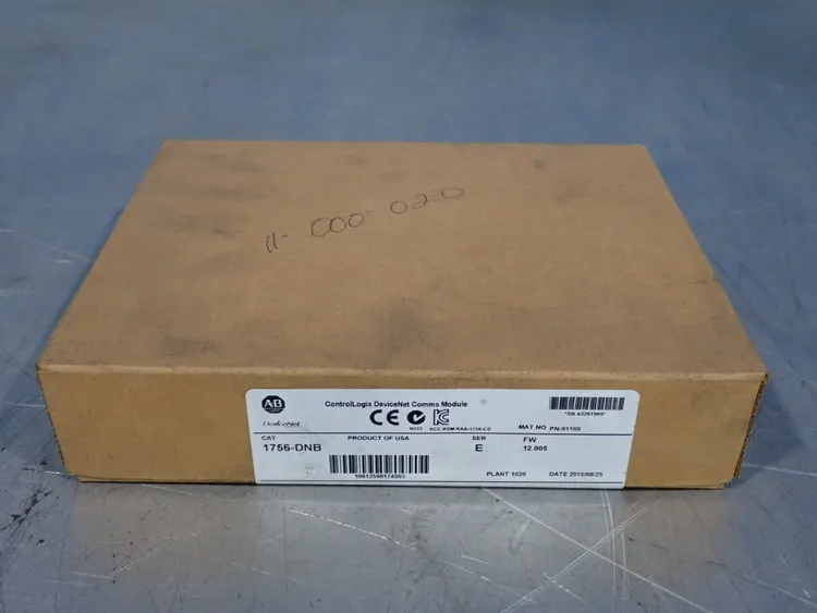 New | in-Stock ALLEN BRADLEY 1756DNB PLC Ethernet Equipment Ohio US | HGR 24 #901194
