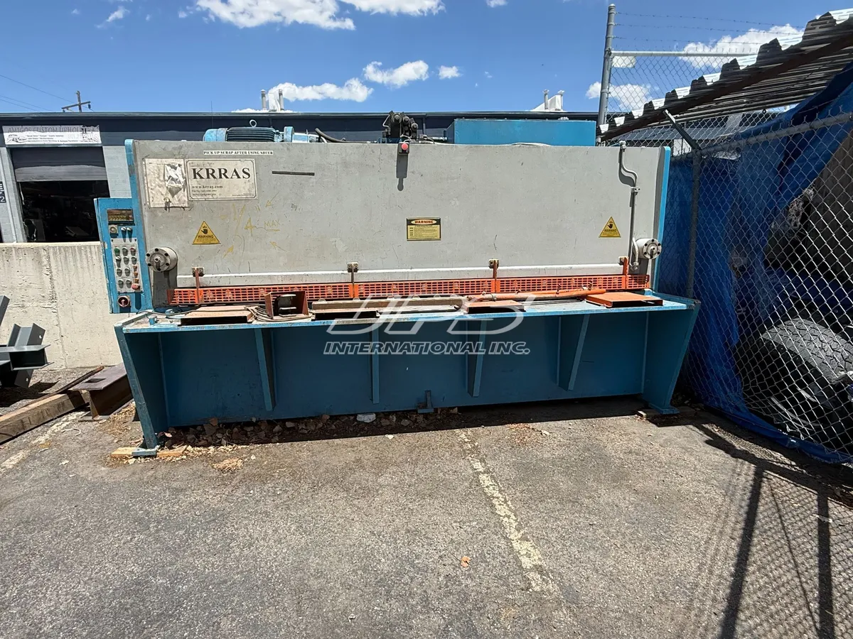2008 KRRAS RAS 306 Power Squaring Shears (Inch) | JPS International Inc