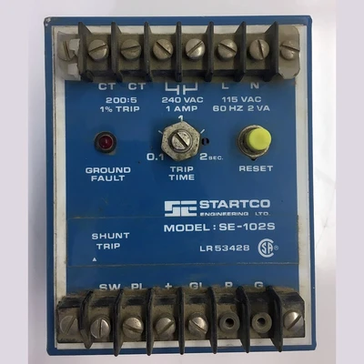 LittleFuse Startco SE-102 Ground Fault Relay