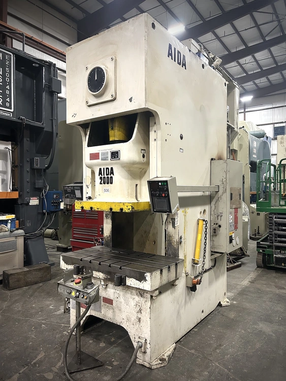 Used 2010 AIDA PRESSES AIDA NC1-2000(1)E PRESS O.B.I. Presses | Alma Machinery #899103