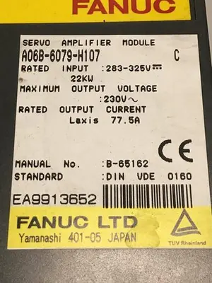 USED FANUC A06B-6079-H107