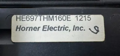 USED HORNER ELECTRIC HE697THM160
