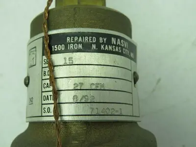Aquatrol Inc. 89B Safety Relief Valve,3/4",150 psi
