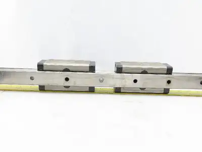 Hyundai Hit-15S Linear Guide Rails 48" W/THK LY35 Bearing Blocks