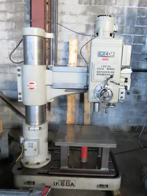 Ikeda Radial Drill 10″ Column 36″ Max. Spindle Centerline