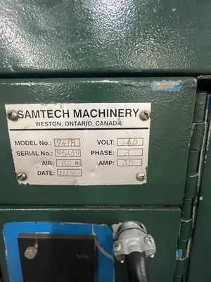 1999 SAM TECH Shuttle bag machine Bag Machines, Bottom Seal in Line | Mark One Machinery (4)