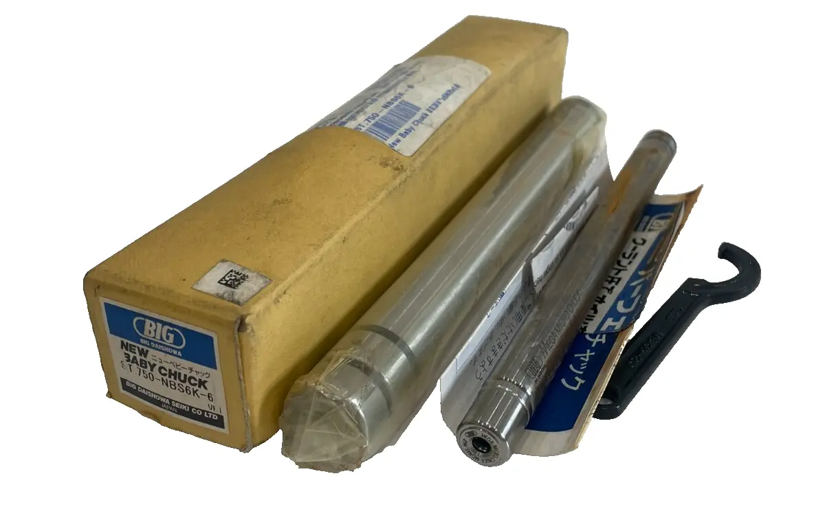 NEW BIG DAISHOWA SEIKI ST.750-NBS6K-6 BABY CHUCK SS3/4"X6NBXL6