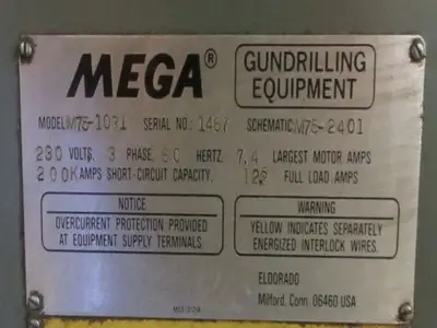 Used 1988 ELDORADO M75-1031 Gun Drills Tennessee US | Pearl Equipment #1550181