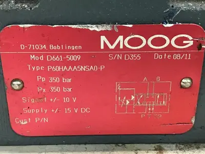USED MOOG D661-5009