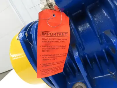 Houston Vibrator SPV 9.0A Rotary Electric Vibrator Shaker 3600rpm 230/460V 3PH