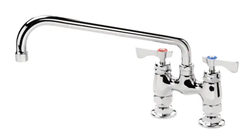 Krowne 15-412L Deck Mount Faucet w/ 12" Swing Nozzle